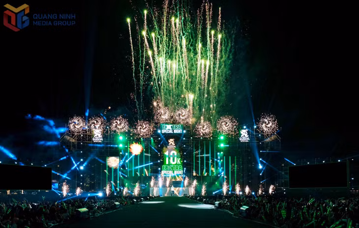Đêm nhạc Extra Special Night tại Quảng trường Sun Carnival cùng nhiều sự kiện âm nhạc lớn giúp gia tăng sức hút với du khách dịp cuối năm.