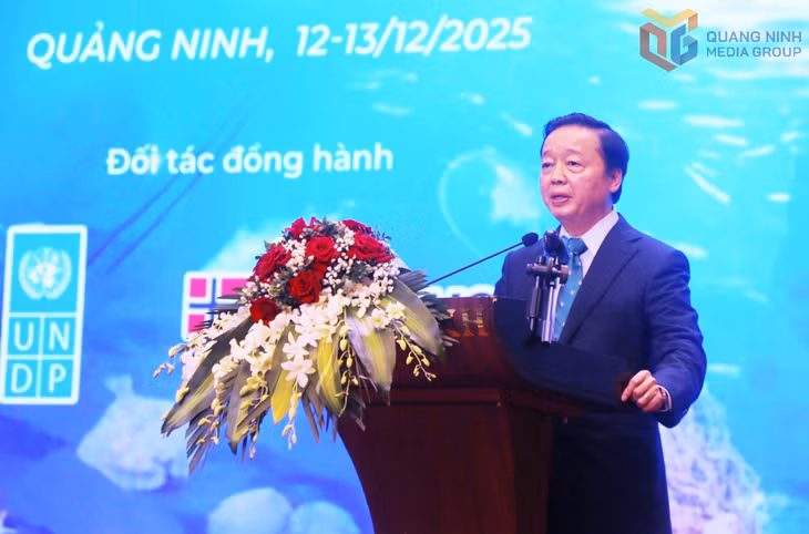 Phó Thủ tướng Trần Hồng Hà phát biểu tại diễn đàn.