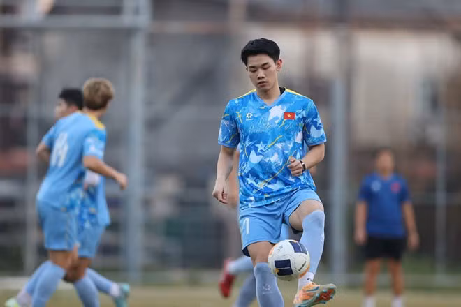 U22 Việt Nam hướng đến trận ra quân thuận lợi ở môn bóng đá nam SEA Games 33. Ảnh: VFF