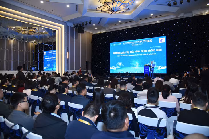 Hội thảo “AI trong Quản trị, Điều hành Đô thị thông minh" là một trong những phiên thảo luận quan trọng của Hội nghị Thành phố thông minh Việt Nam - Châu Á 2025. Ảnh: Hạo Thiên