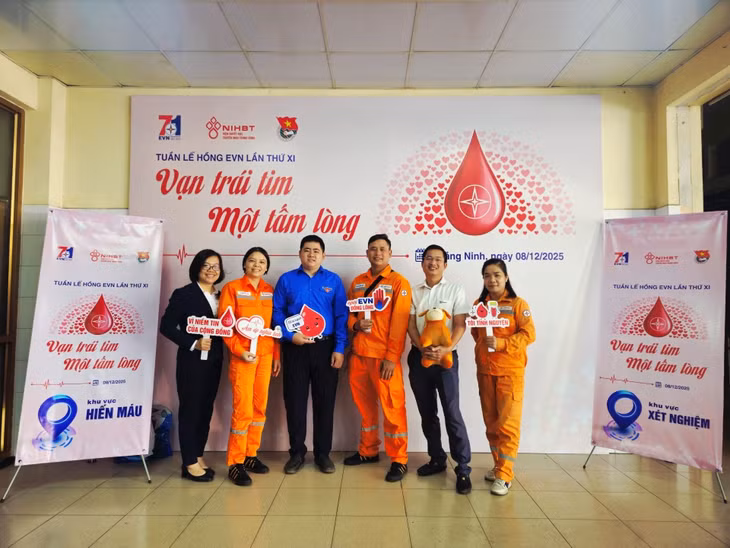 Công ty Điện lực Quảng Ninh đồng lòng lan tỏa tinh thần "Vạn trái tim – một tấm lòng" ảnh 3