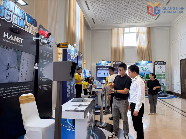 Các doanh nghiệp của Quảng Ninh tham gia triển lãm tại Diễn đàn Đổi mới sáng tạo quốc gia lần thứ 7 tổ chức tại tỉnh vào tháng 9/2025.