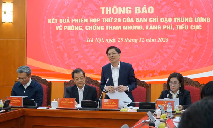 Phó Trưởng Ban Nội chính Trung ương Đặng Văn Dũng. Ảnh: Trần Vương