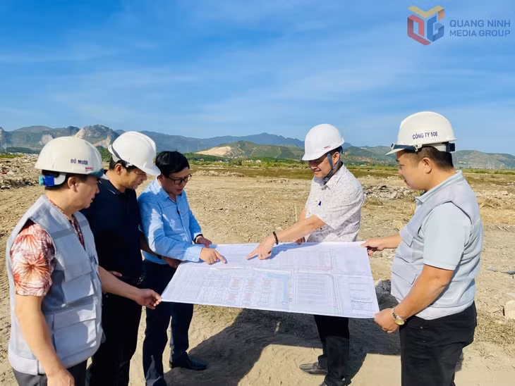 Công ty CP Thống Nhất 508 đang rốt ráo hoàn thiện Dự án đầu tư xây dựng - kinh doanh hạ tầng Khu đô thị mới phía Bắc Cầu Bang tại xã Thống Nhất.