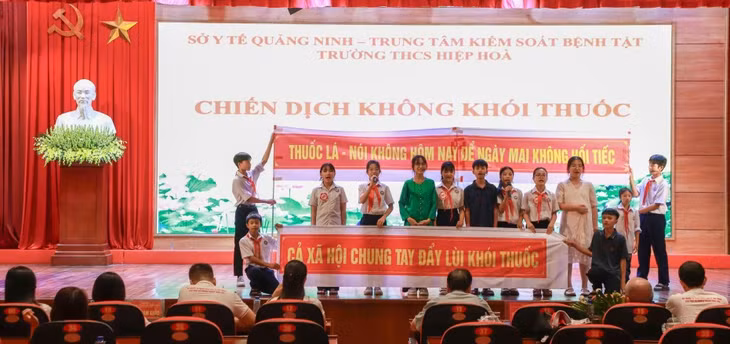 Hội thi “Tìm hiểu kiến thức phòng, chống tác hại thuốc lá” năm 2025.