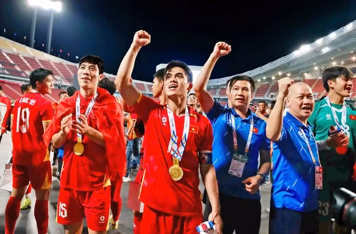 Sau SEA Games 33, U23 Việt Nam với nòng cốt là đội U22 dự SEA Games sẽ bước vào hành trình chuẩn bị cho vòng chung kết U23 châu Á 2026 - Ảnh: NGUYÊN KHÔI