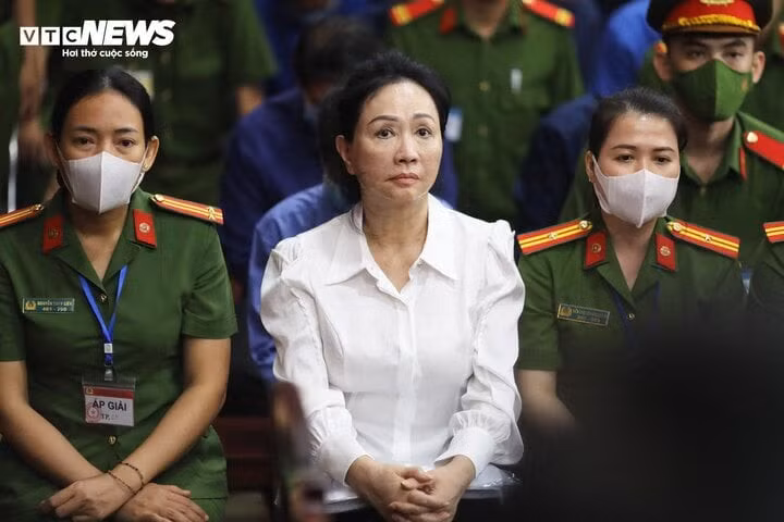 Bị cáo Trương Mỹ Lan.