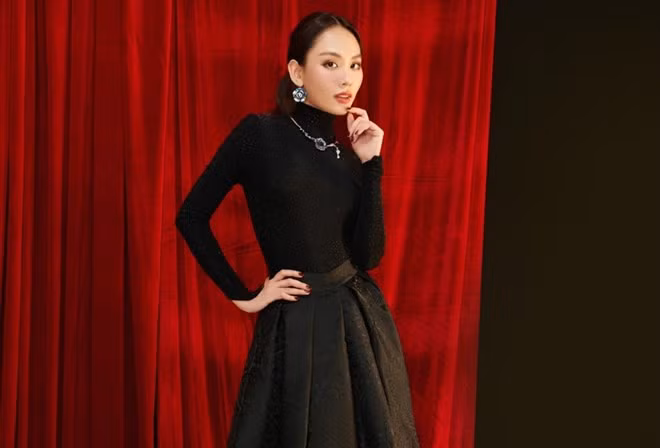Mai Phương nỗ lực tại Miss World. Ảnh: SV.