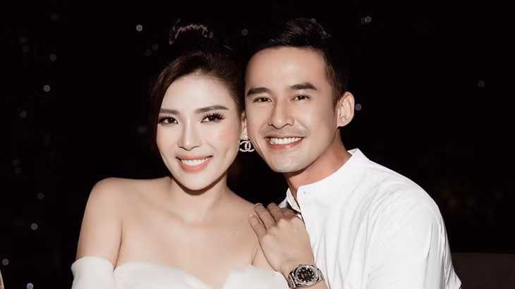 Vợ chồng Thuý Diễm và Lương Thế Thành.