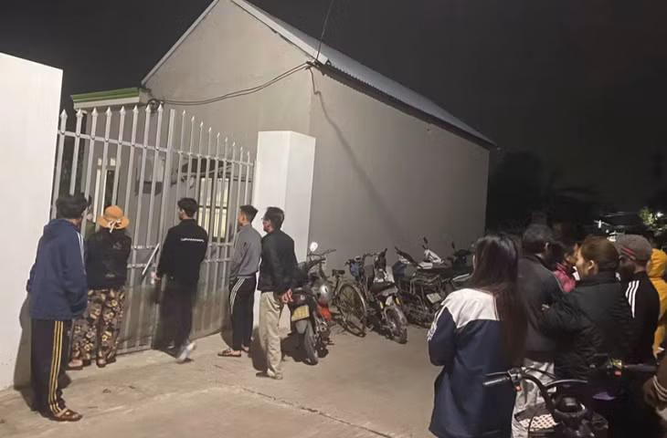 Ngôi nhà nơi xảy ra vụ án (Ảnh: Tin nóng Sóc Sơn).