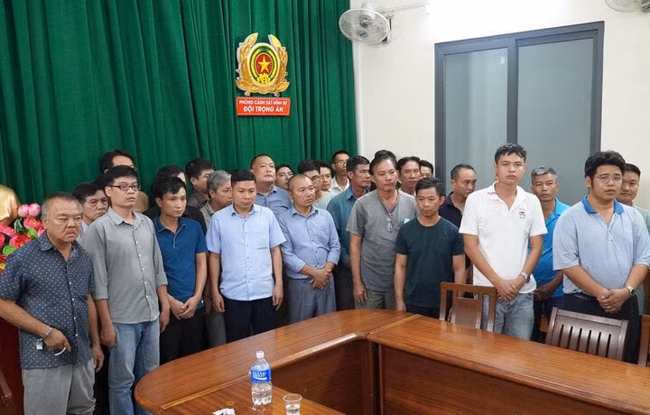 Các bị can mới bị khởi tố, bắt giam. (Ảnh: Công an cung cấp)