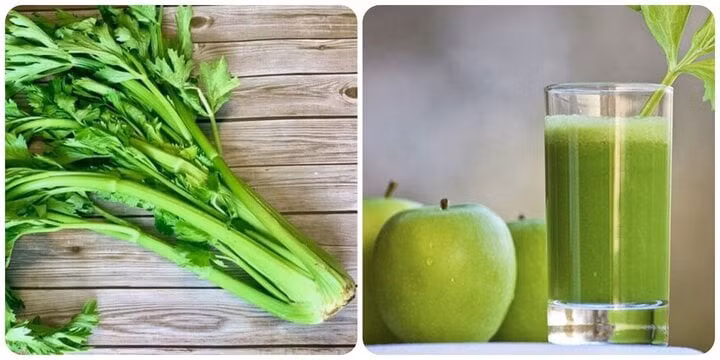 Nước ép cần tây rất tốt cho sức khoẻ.