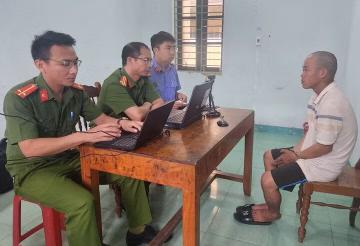 Sau khi xâm hại tình dục bé gái suốt thời gian dài, Bùi Văn Trà lên Lâm Đồng lẩn trốn. (Ảnh: C.A)