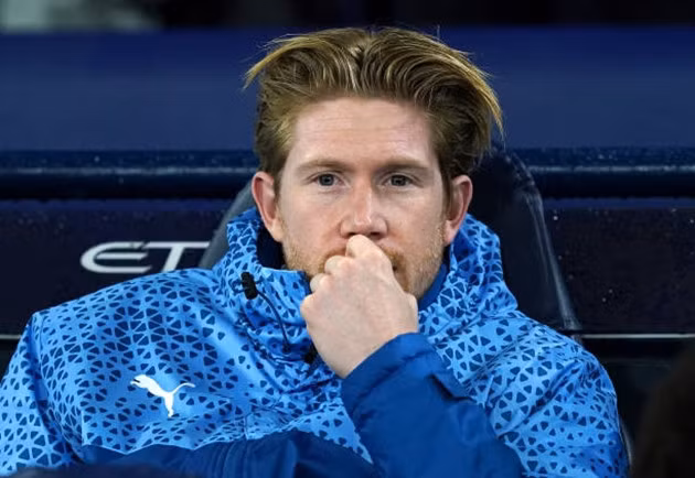 Kevin De Bruyne vẫn chưa lấy lại thể trạng tốt nhất.