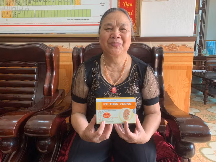 Nhờ sử dụng sản phẩm Ích Thận Vương, bà Mai không còn phải đi tiểu đêm.