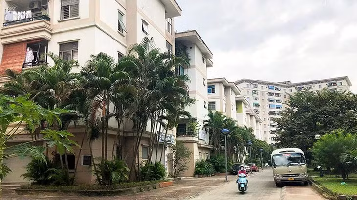 Khu nhà ở xã hội tại Khu đô thị Việt Hưng, quận Long Biên, Thành phố Hà Nội. (Ảnh TRẦN HẢI)