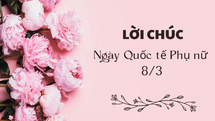 Hãy gửi đến mẹ lời chúc 8/3 thật ý nghĩa.