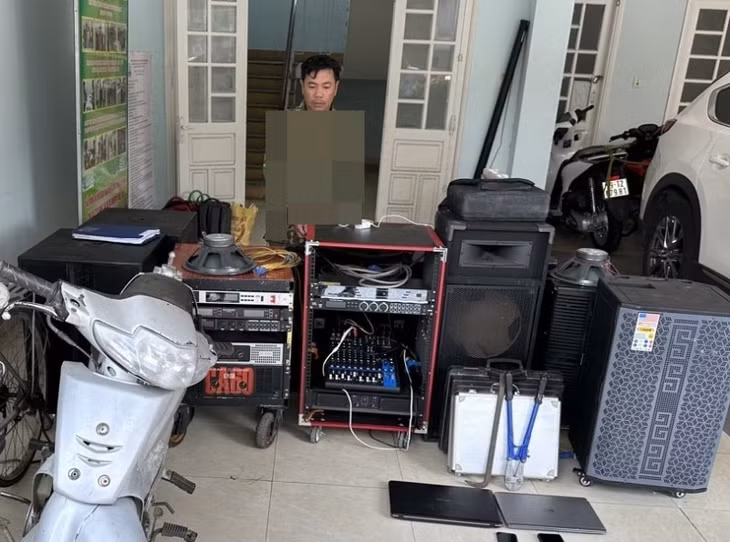 Hồ Quốc Tỉnh và một số tài sản đối tượng đã trộm cắp.