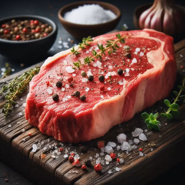 Thịt bò có nhiều chất bão hòa có thể gây bùng phát bệnh vảy nến.