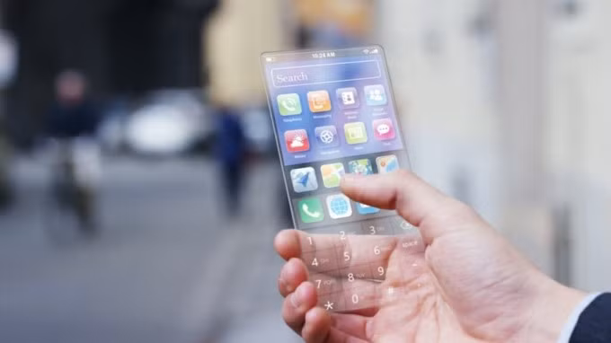 Ý tưởng về iPhone màn hình trong suốt. Nguồn: Phone Arena
