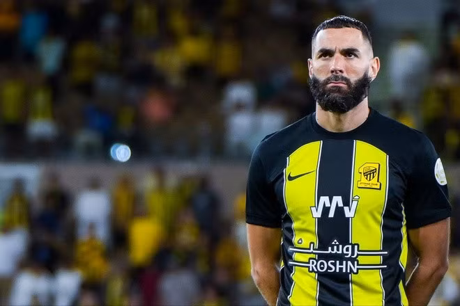 Benzema tịt ngòi từ đầu năm 2024.