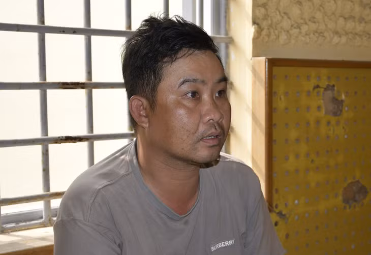Đối tượng tại cơ quan điều tra.
