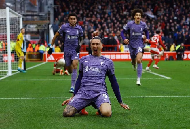 Nunez mang chiến thắng về cho Liverpool. (Nguồn: Getty Images)