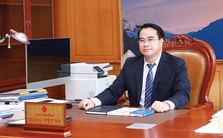 Ông Đặng Việt Hà - cựu cục trưởng Cục Đăng kiểm - Ảnh: T.L.