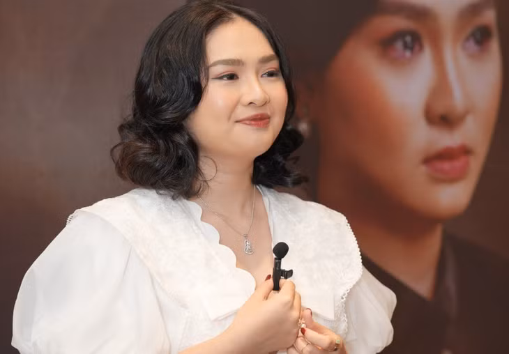 Thiện Nhân cho biết cô từng trải qua giai đoạn stress, tăng cân không kiểm soát.