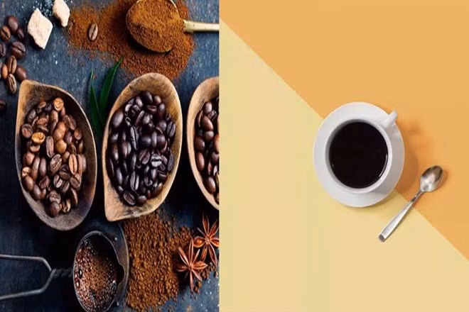 Uống cà phê có thể hỗ trợ giảm mỡ nội tạng. Đồ hoạ: Hạ Mây