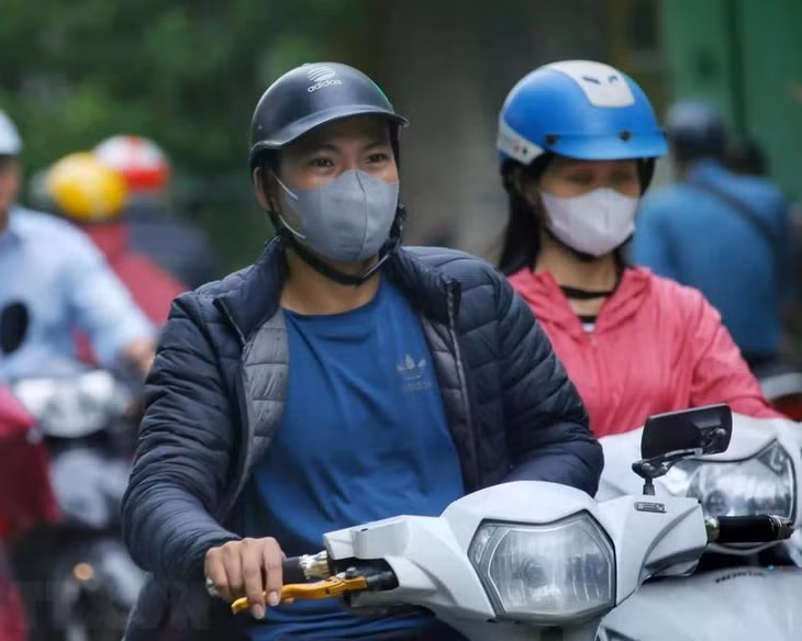 Khu vực Bắc Bộ trời lạnh. (Ảnh: Tuấn Đức/TTXVN)