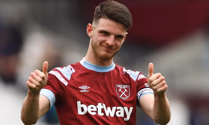Rice chọn Arsenal là điểm đến tiếp theo trong sự nghiệp. Ảnh: Reuters