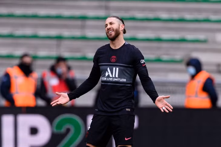Sergio Ramos gây thất vọng khi liên tục gặp vấn đề thể lực và chấn thương, mới chỉ ra sân 5 lần cho PSG