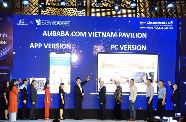 Bộ Công thương đã phối hợp nền tảng thương mại điện tử Alibaba.com ra mắt “Gian hàng Việt Nam - Vietnam Pavilion” trên Alibaba.com