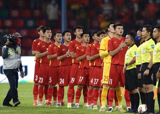 Các cầu thủ U23 quyết giành suất dự SEA Games 31.