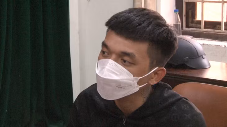 Nguyễn Xuân Sơn tại Cơ quan Công an.