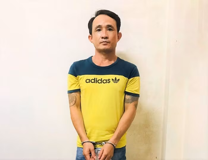 Đặng Việt Hà tại cơ quan Công an.