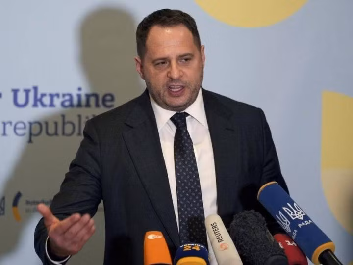 Chánh Văn phòng của Tổng thống Ukraine - ông Andrey Yermak. (Ảnh: Reuters)