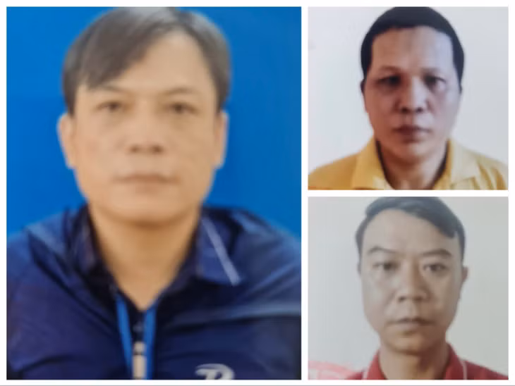 Các đối tượng trong vụ án.