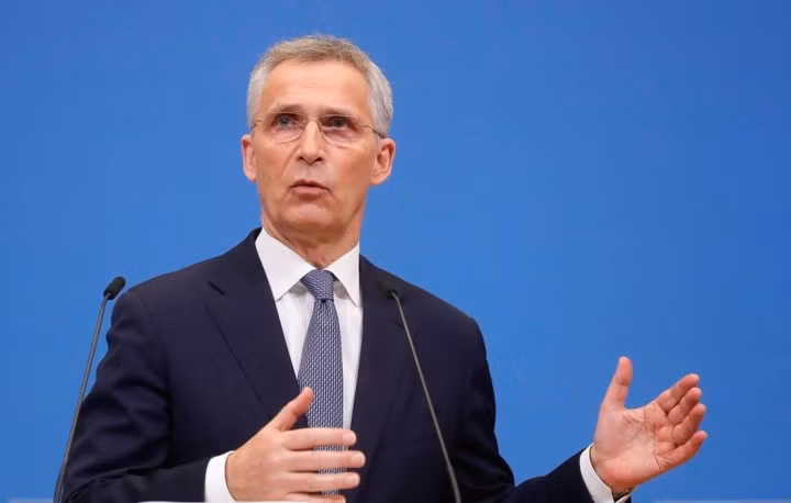 Tổng thư ký NATO Jens Stoltenberg. (Ảnh: EPA-EFE)