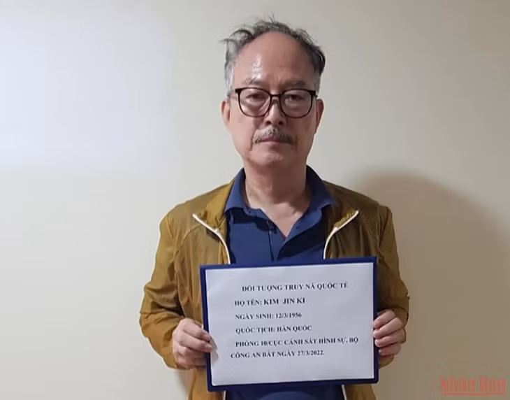 Ảnh: Đối tượng Kim Jin Ki