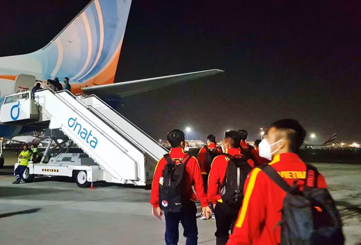 Tuyển U23 Việt Nam sẽ có 2 trận "thử lửa" chất lượng tại giải U23 quốc tế Dubai 2022 cùng U23 Iraq và U23 Croatia. Ảnh: VFF