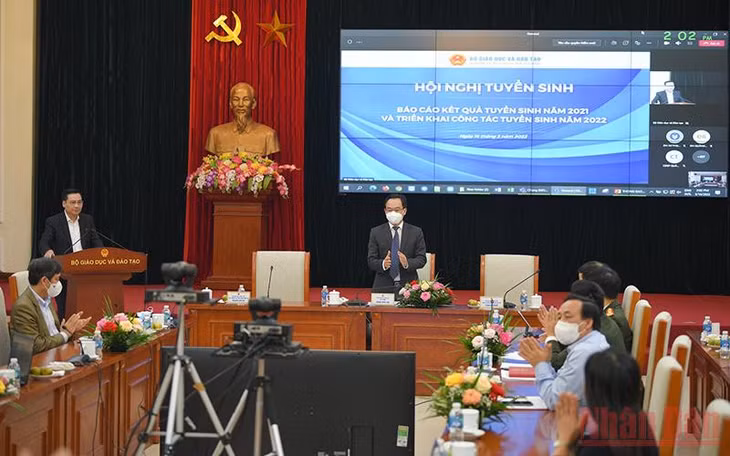 Hội nghị tuyển sinh năm 2022.