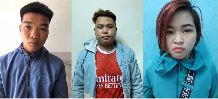 Các đối tượng trong vụ án.