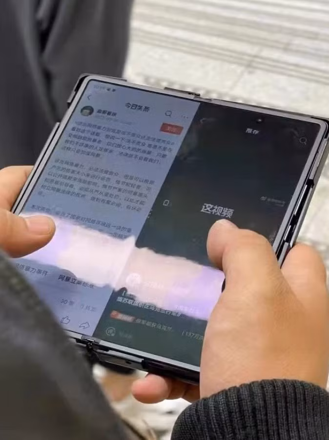 Ảnh thực tế vivo X Fold lộ diện