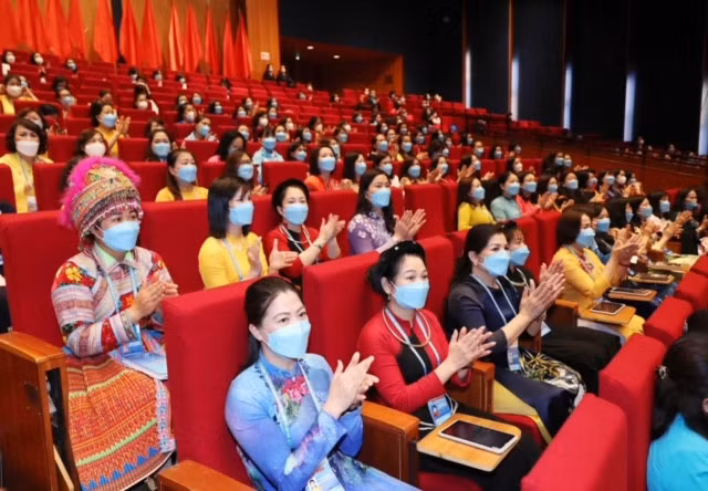 Tại đại hội đã bầu 155 ủy viên Ban Chấp hành Trung ương Hội LHPN Việt Nam khóa XIII