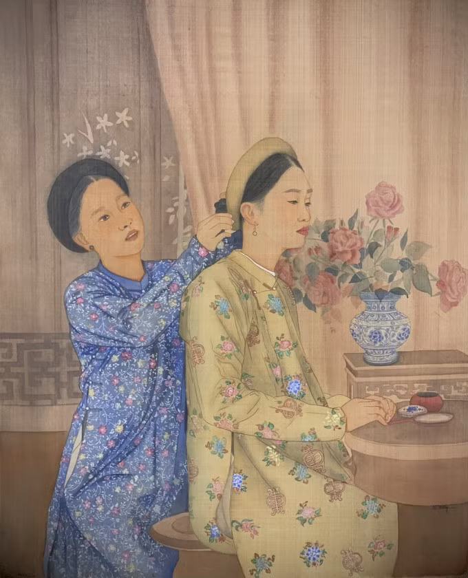 Đỗ Thu Hương tổ chức triển lãm "Tranh lụa", ngày 23-31/12 tại Nhà triển lãm 16 Ngô Quyền, Hà Nội, giới thiệu 32 tác phẩm về chủ đề hoa và phụ nữ trong trang phục truyền thống mà chị nghiên cứu, sáng tác trong năm qua.