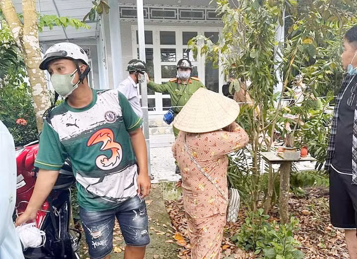 Hiện trường vụ việc.