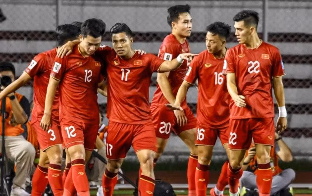 Việt Nam duy trì vị trí đứng đầu Đông Nam Á trên bảng xếp hạng FIFA. Ảnh: AFC.
