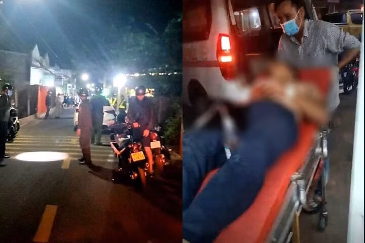 Lợi dụng lúc anh Thảo không đề phòng, Mạnh đã cầm dao tấn công anh Thảo để cướp tài sản.